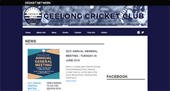 Desktop Screenshot of geelongcc.com.au
