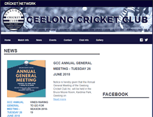 Tablet Screenshot of geelongcc.com.au